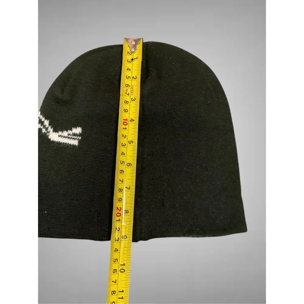 New Arcteryx Bird Head Black Toque Beanie Hat Knit Winter Hat Acrylic One Size - Picture 4 of 8